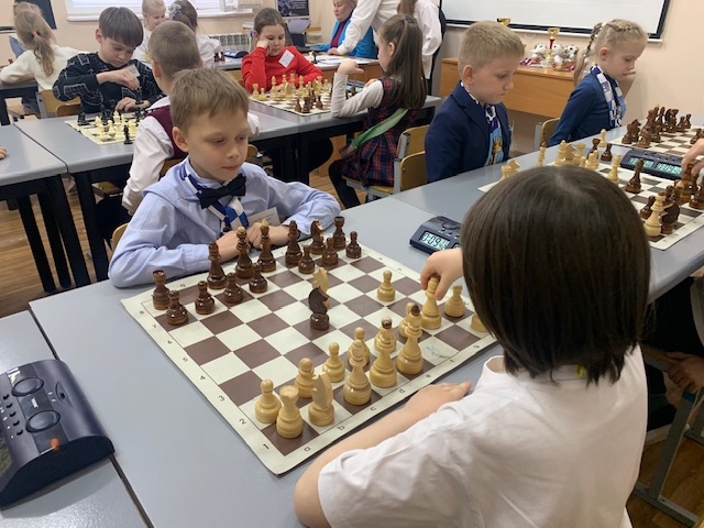 Наши юные шахматисты - лучшие в городе!.
